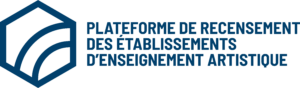logo de la plateforme de recensement des établissements d’enseignement artistique